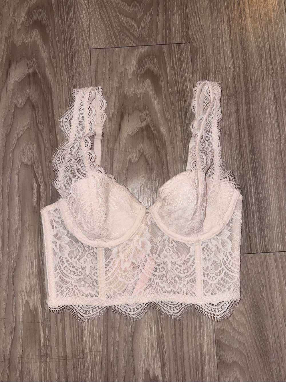 Victoria’s Secret white/off white bustier